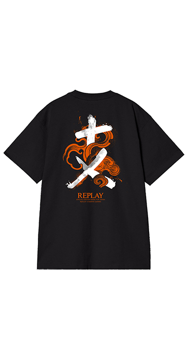 REPLAY &times; MARTIN GARRIX グラフィックTEE JAPAN EX 詳細画像